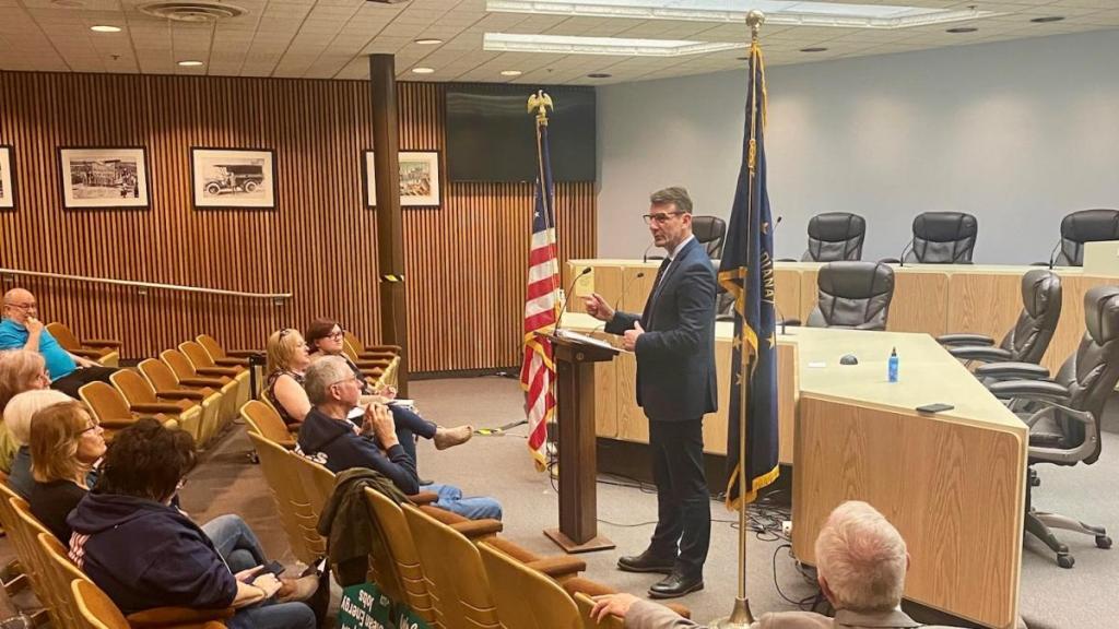 US Congressman Mrvan Community Forum in Valparaiso